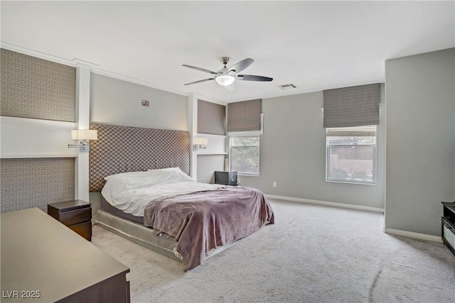 651 Penshaw Bridge Ave, Las Vegas, NV 89178 - carpeted bedroom with baseboards and ceiling fan