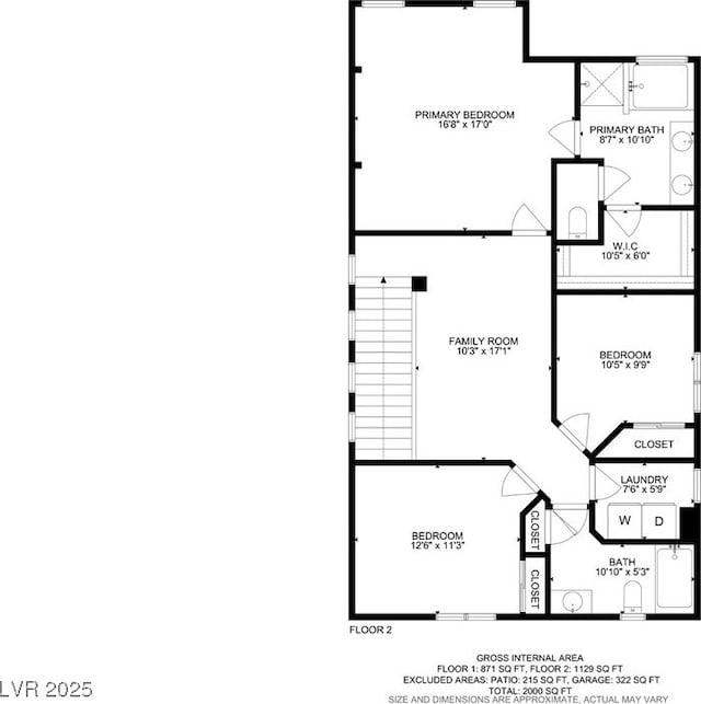 651 Penshaw Bridge Ave, Las Vegas, NV 89178 - view of property floor plan