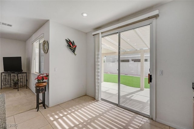 775 Wigan Pier Dr, Henderson, NV 89002 - doorway with visible vents and carpet floors