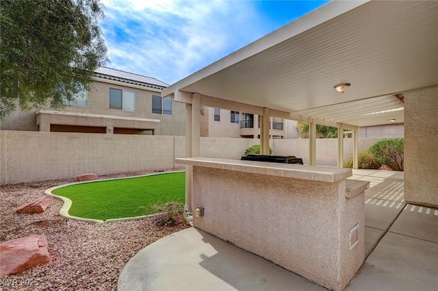 775 Wigan Pier Dr, Henderson, NV 89002 - view of patio / terrace with a fenced backyard