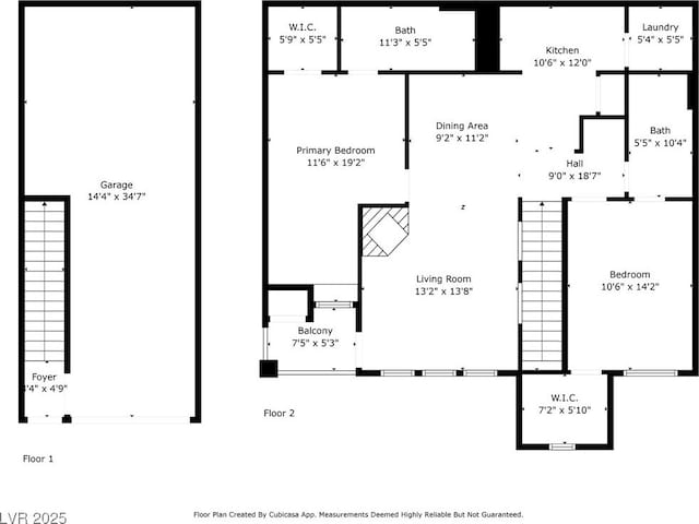 10550 W Alexander Rd Unit 2103, Las Vegas, NV 89129 - view of floor plan / room layout