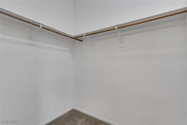 5589 Pico Ferrera Ct, Las Vegas, NV 89113 - spacious closet with dark carpet