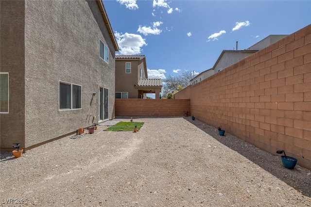 5589 Pico Ferrera Ct, Las Vegas, NV 89113 - view of yard with a fenced backyard
