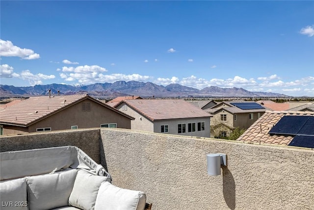 5589 Pico Ferrera Ct, Las Vegas, NV 89113 - view of mountain feature with a residential view