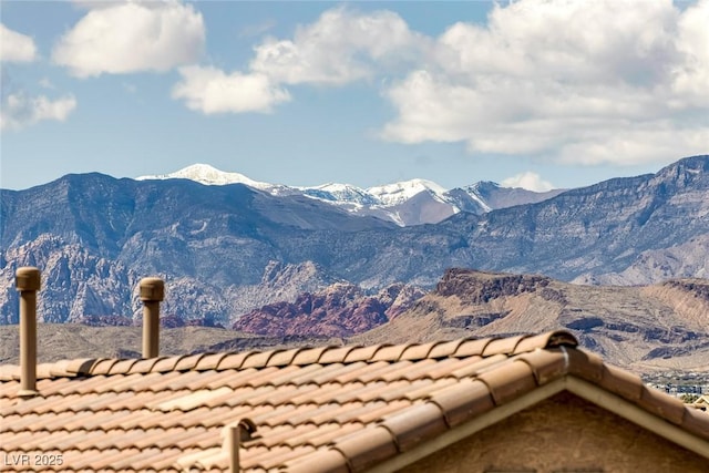 5589 Pico Ferrera Ct, Las Vegas, NV 89113 - property view of mountains