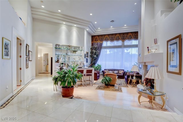 lobby featuring visible vents