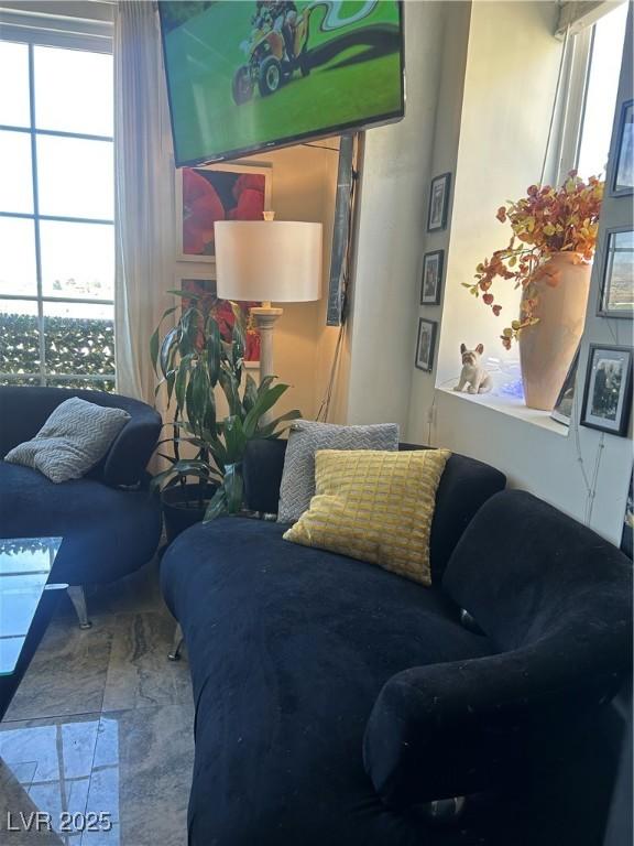 view of living area