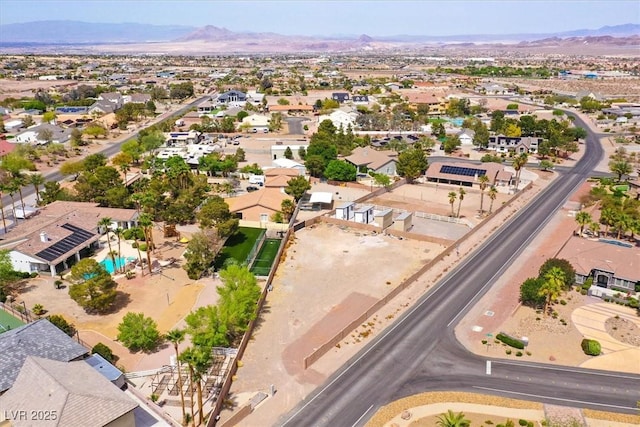 631 Lomprey Ave, Henderson, NV 89002 - aerial view with a residential view and a mountain view