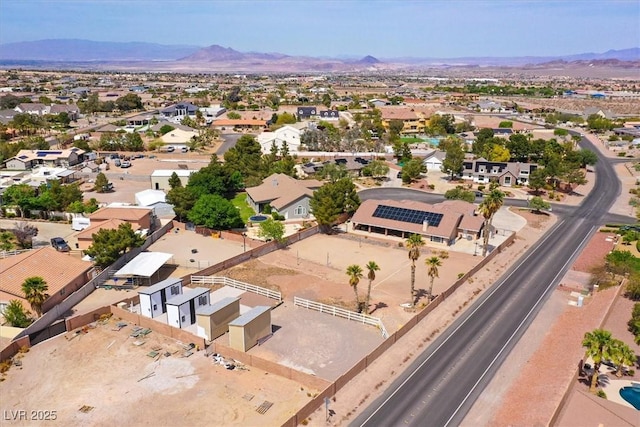631 Lomprey Ave, Henderson, NV 89002 - drone / aerial view featuring a residential view and a mountain view