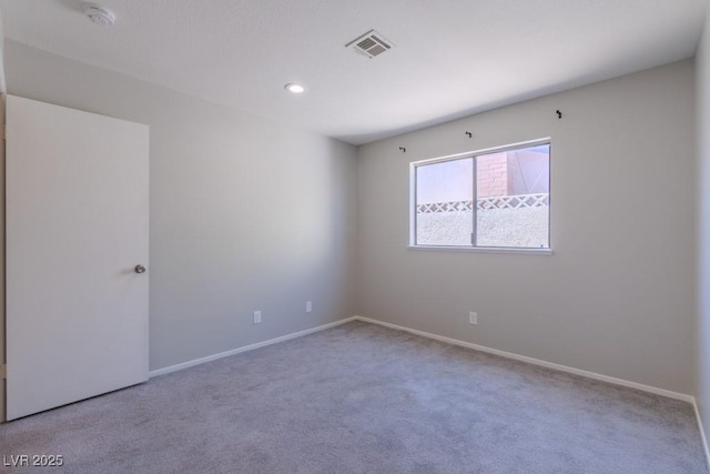6361 W Viking Rd, Las Vegas, NV 89103 - spare room with a smoke detector, carpet floors, and baseboards