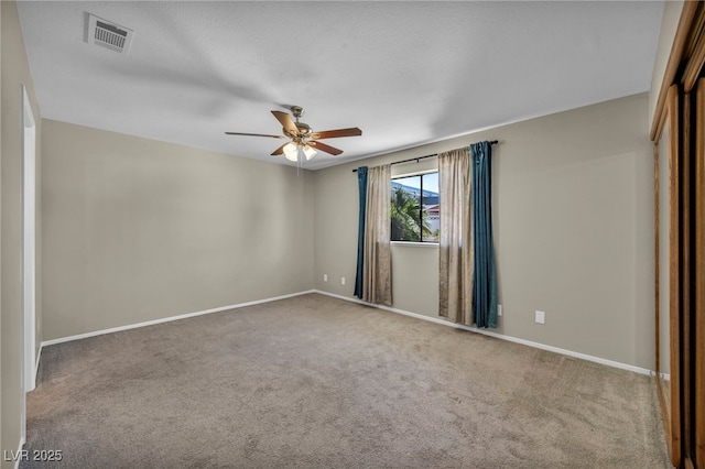 6361 W Viking Rd, Las Vegas, NV 89103 - carpeted spare room with ceiling fan and baseboards