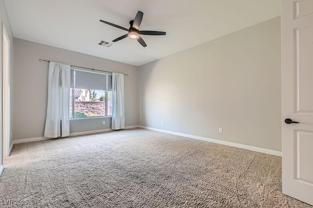 3908 Specula Wing Dr, North Las Vegas, NV 89084 - carpeted spare room with ceiling fan and baseboards