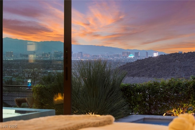 387 Solitude Peak Ln, Henderson, NV 89012 - view of mountain feature featuring a city view
