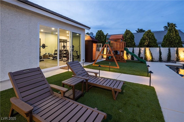 8000 Clock Tower Ct, Las Vegas, NV 89117 - view of playground