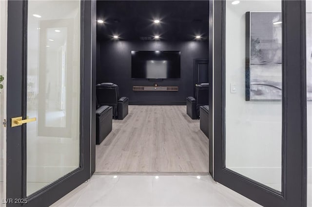 full bathroom with wood finished floors and toilet