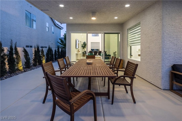 8000 Clock Tower Ct, Las Vegas, NV 89117 - view of patio / terrace with outdoor dining space