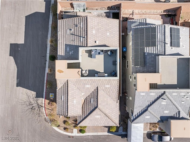 drone / aerial view