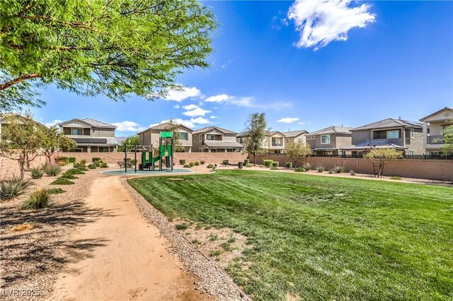 415 Carsin Wayne Ct, North Las Vegas, NV 89031 - view of yard featuring a residential view