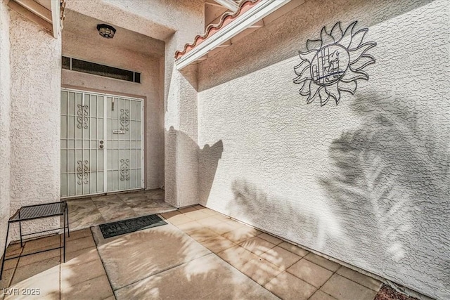 1066 Vanlier Ln, Henderson, NV 89015 - property entrance featuring stucco siding