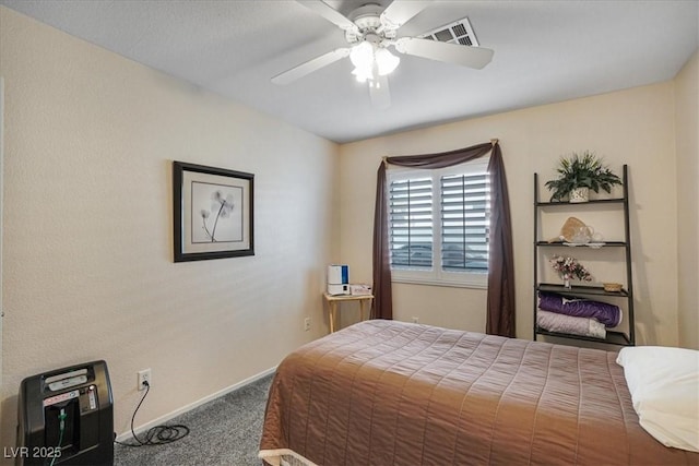 1066 Vanlier Ln, Henderson, NV 89015 - bedroom featuring carpet flooring, baseboards, and a ceiling fan