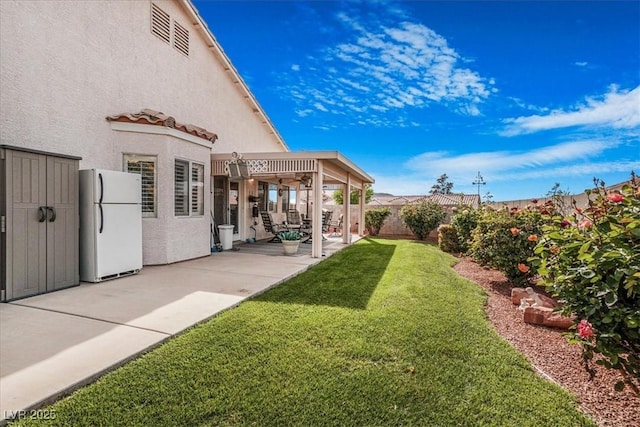 1066 Vanlier Ln, Henderson, NV 89015 - view of yard with a patio area