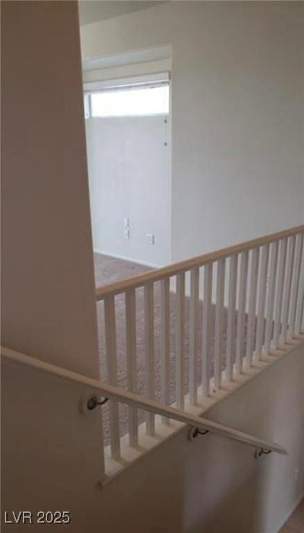 view of stairs