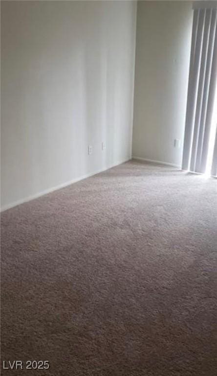 unfurnished room featuring carpet floors