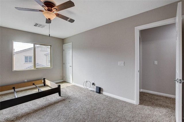 11036 Mount Hunter St, Las Vegas, NV 89179 - unfurnished bedroom with carpet floors and ceiling fan