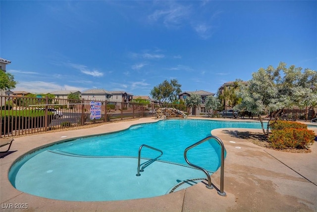 11036 Mount Hunter St, Las Vegas, NV 89179 - community pool with a patio