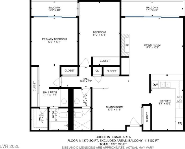 725 N Royal Crest Cir Unit 214, Las Vegas, NV 89169 - property floor plan