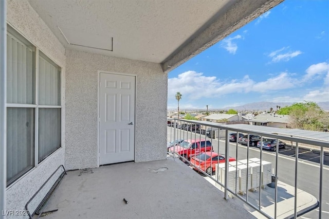 6800 E Lake Mead Blvd Unit 2050, Las Vegas, NV 89156 - balcony with a mountain view