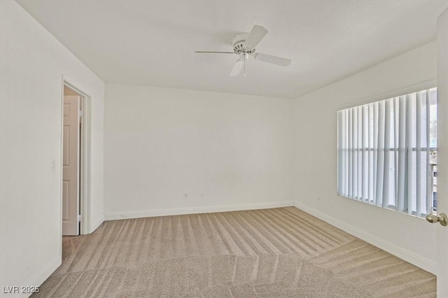 6800 E Lake Mead Blvd Unit 2050, Las Vegas, NV 89156 - unfurnished room with carpet, a ceiling fan, and baseboards