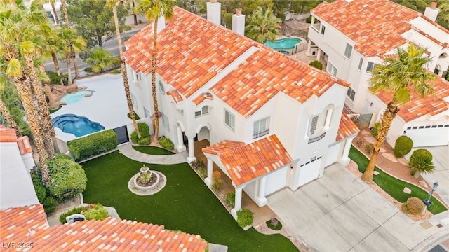 2608 Sun Reef Rd, Las Vegas, NV 89128 - birds eye view of property