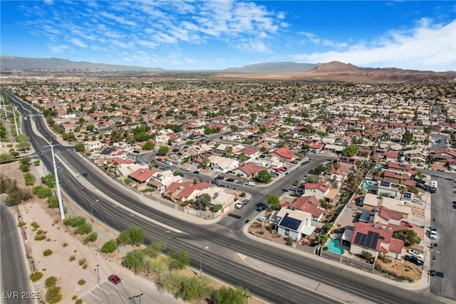 182 Horizon View Dr, Henderson, NV 89015 - drone / aerial view with a residential view and a mountain view