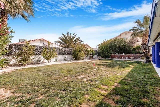 182 Horizon View Dr, Henderson, NV 89015 - view of yard with a fenced backyard