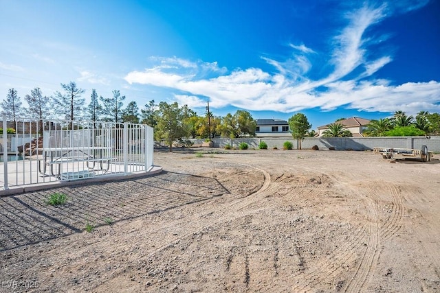 1410 E Serene Ave, Las Vegas, NV 89123 - view of yard featuring fence