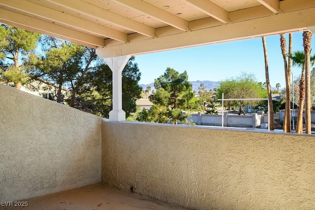 1410 E Serene Ave, Las Vegas, NV 89123 - balcony featuring a mountain view