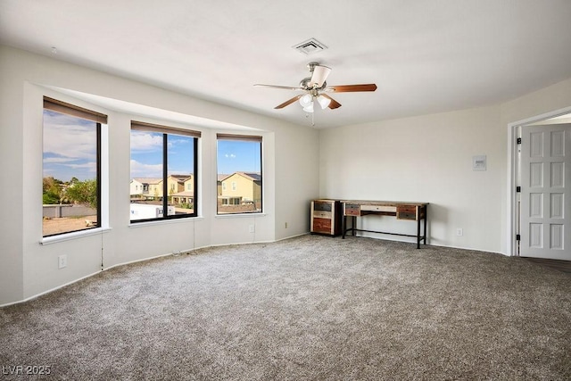 1410 E Serene Ave, Las Vegas, NV 89123 - empty room featuring a ceiling fan and carpet flooring