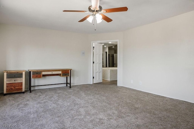 1410 E Serene Ave, Las Vegas, NV 89123 - carpeted spare room with ceiling fan