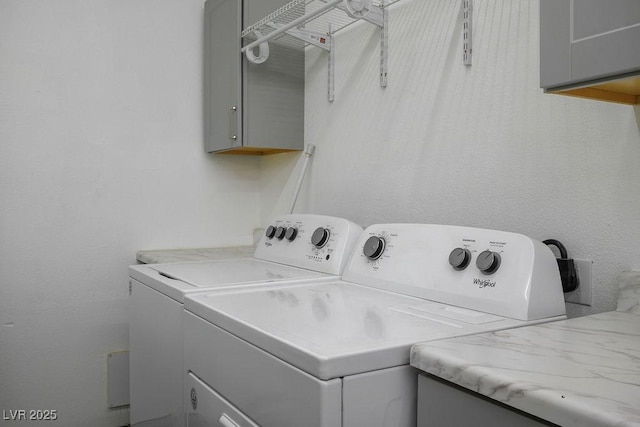 1410 E Serene Ave, Las Vegas, NV 89123 - washroom with cabinet space and separate washer and dryer