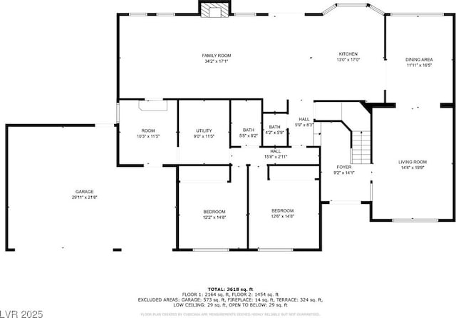 1410 E Serene Ave, Las Vegas, NV 89123 - floor plan