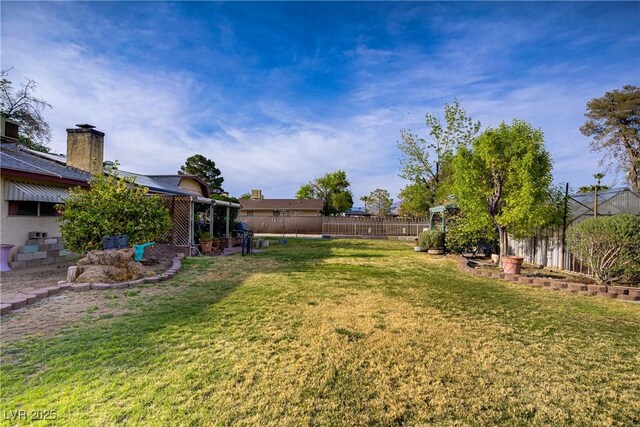 3100 Garehime St, Las Vegas, NV 89108 - view of fenced backyard