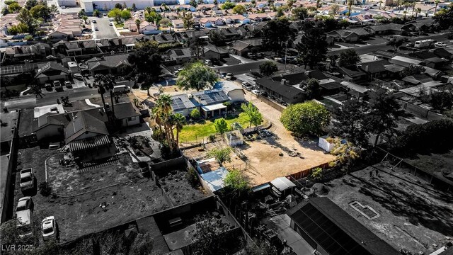 3100 Garehime St, Las Vegas, NV 89108 - aerial view of property's location with nearby suburban area