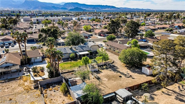 3100 Garehime St, Las Vegas, NV 89108 - aerial perspective of suburban area with a mountainous background