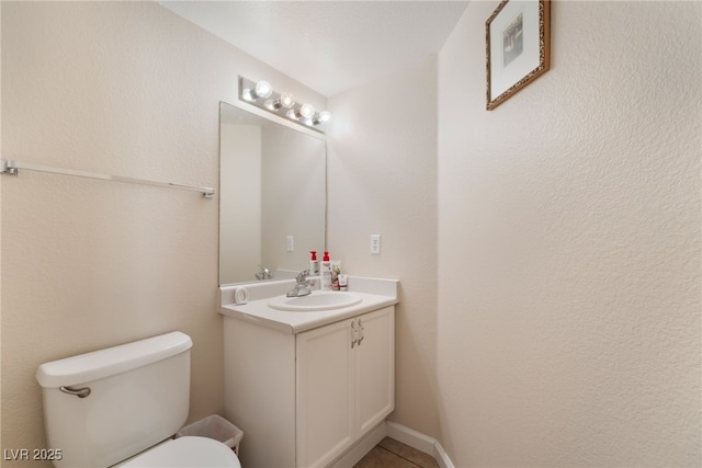 7945 Delbonita Ave, Las Vegas, NV 89147 - bathroom featuring tile patterned flooring, vanity, and toilet