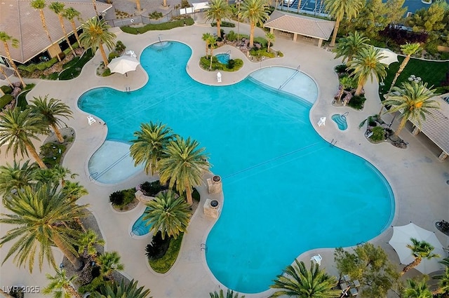 view of community pool
