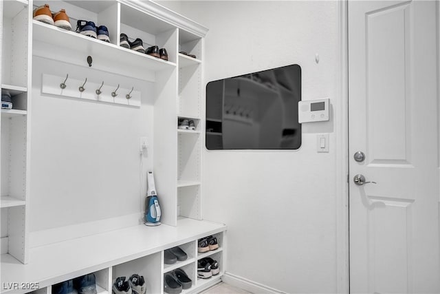 view of mudroom