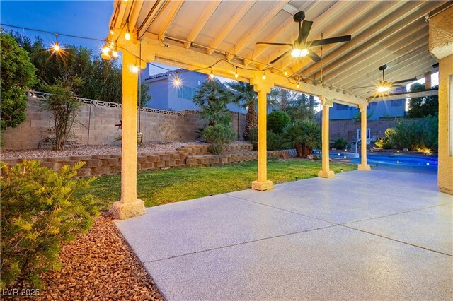 2401 Rice Flower Cir, Las Vegas, NV 89134 - view of patio / terrace