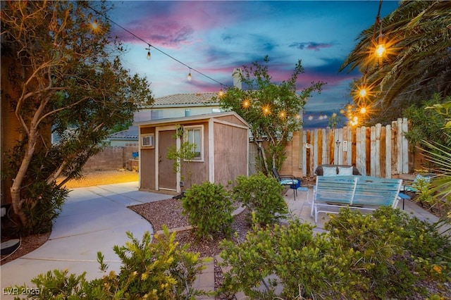 2401 Rice Flower Cir, Las Vegas, NV 89134 - view of shed featuring fence