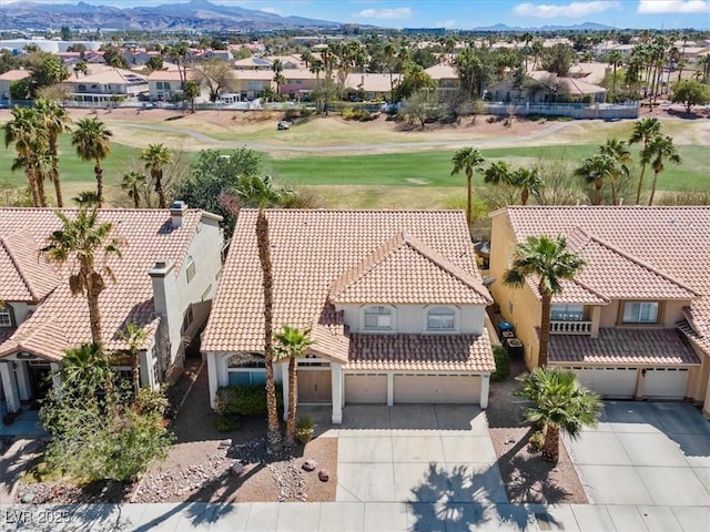 2445 Antler Point Dr, Henderson, NV 89074 - aerial perspective of suburban area with a mountainous background